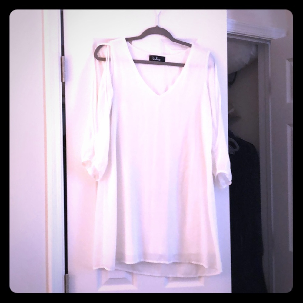 White lulus dress